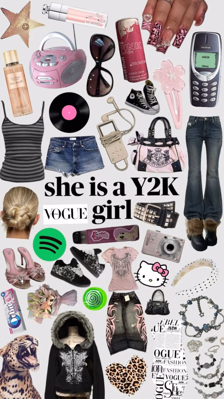 Y2K girl aesthetic