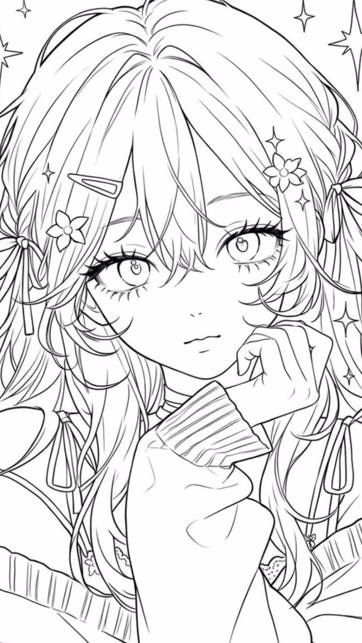 Anime soft coloring