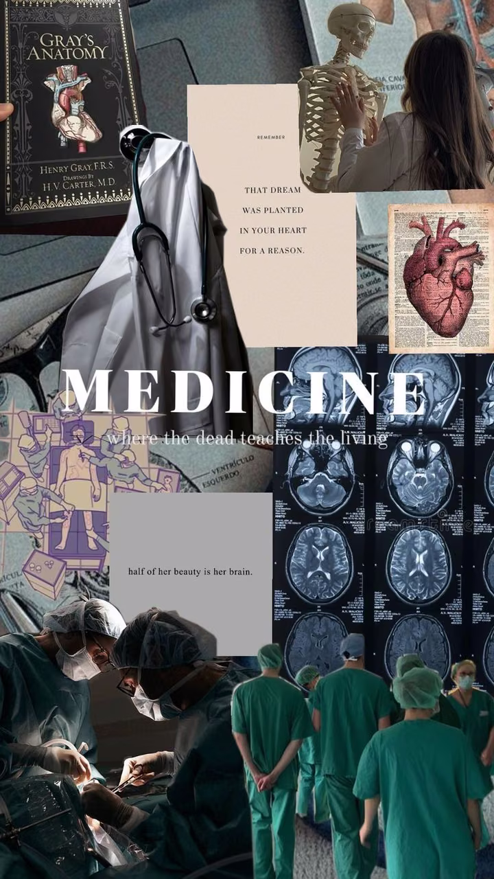 Medical student aesthetic