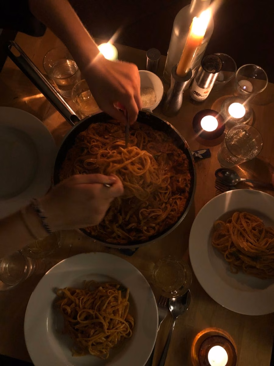Aesthetic dinner
