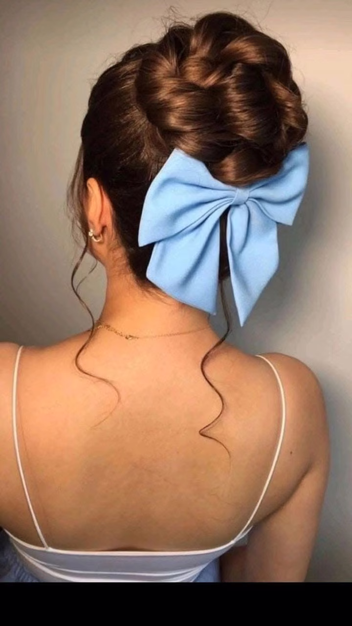 Bow hairstyles