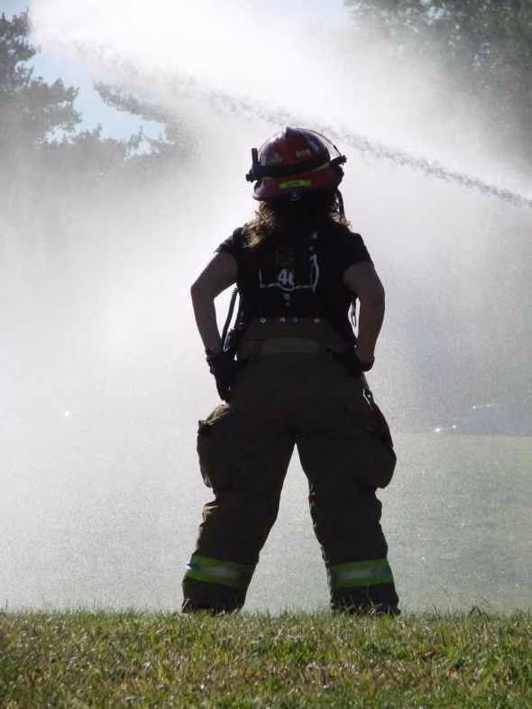Women firefighters