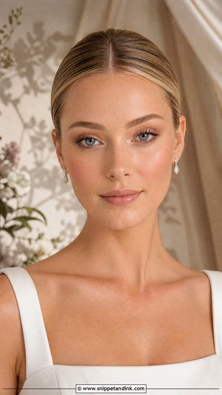 Bridal soft makeup