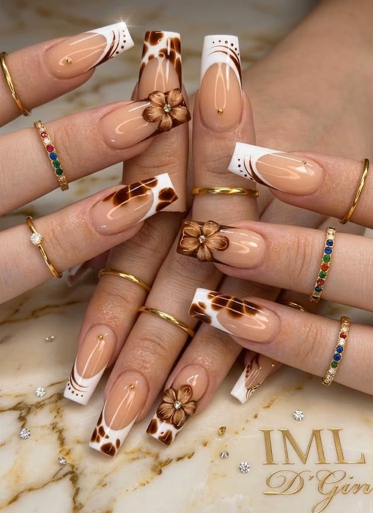 Acrylic nail designs