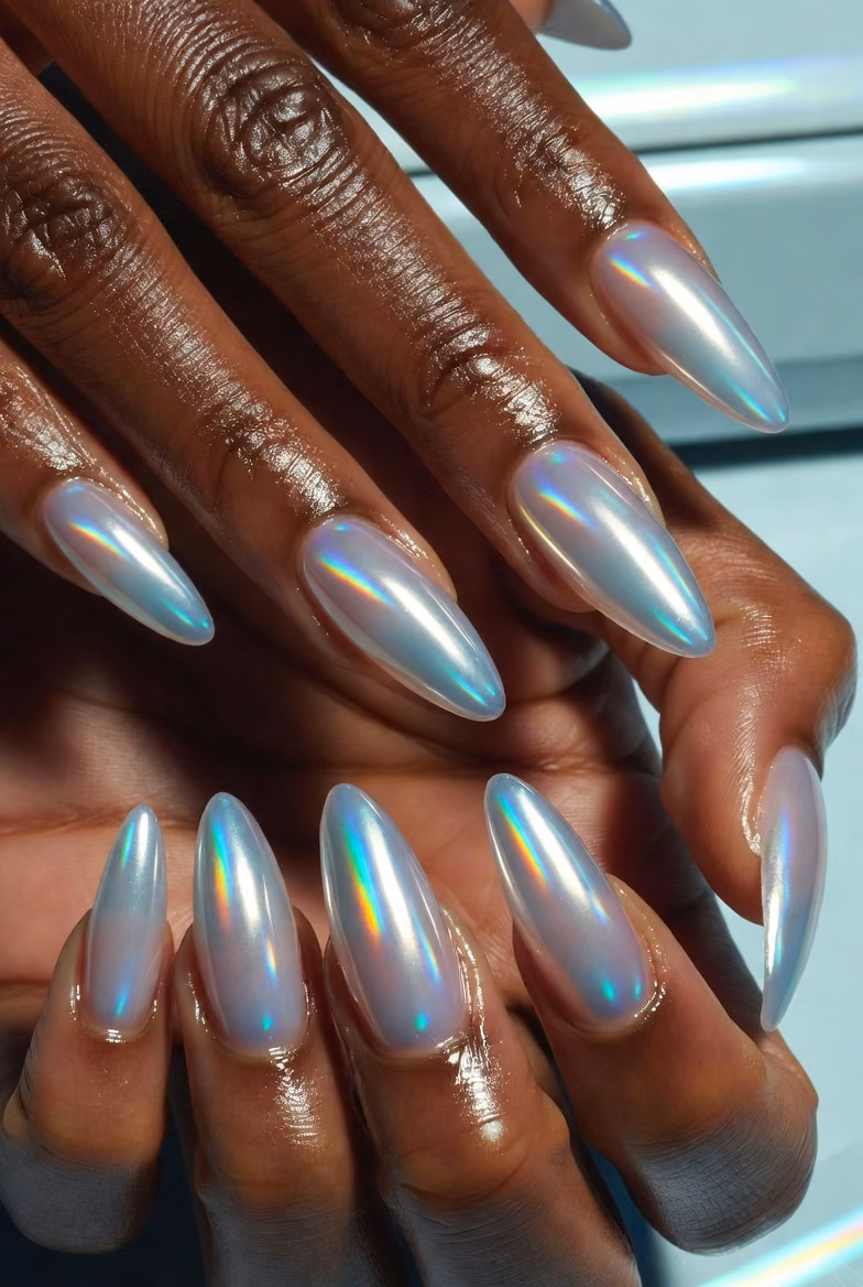 Holographic nails