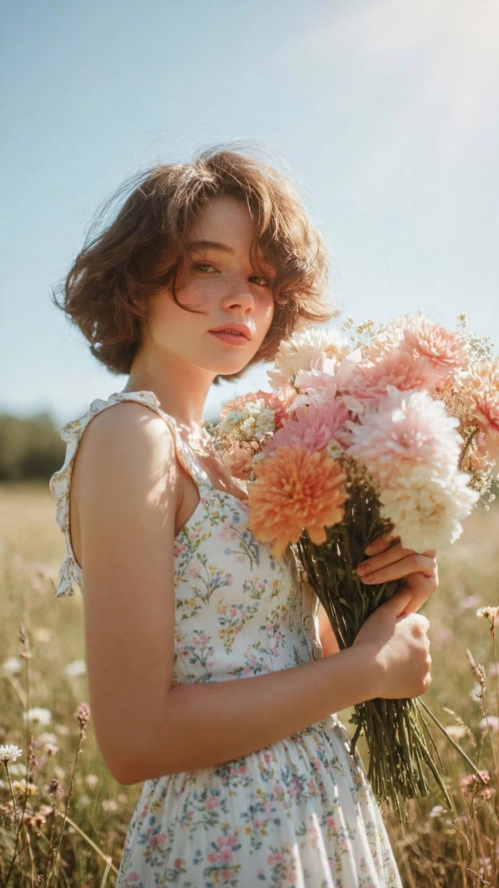 Soft girl portraits