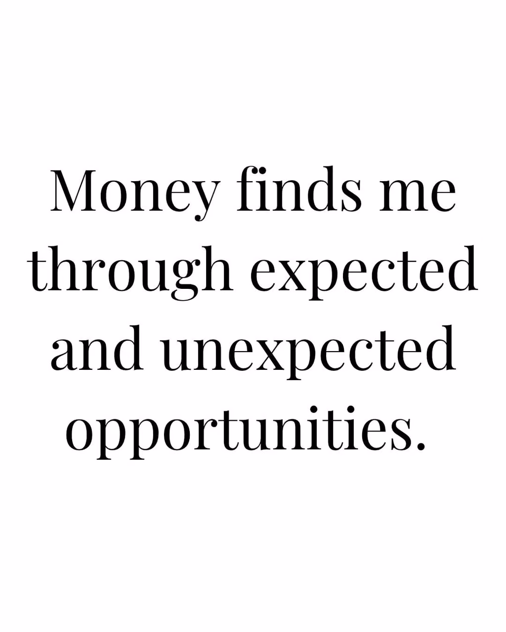 Money manifestation
