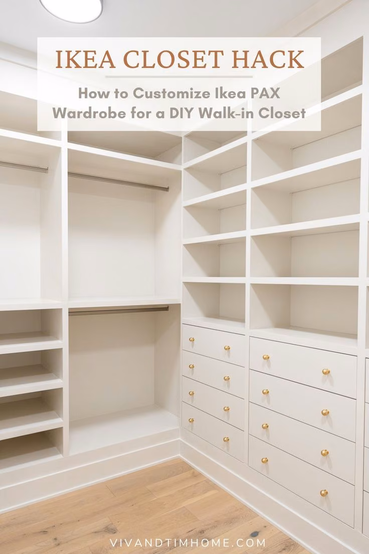 Walk-in closet design