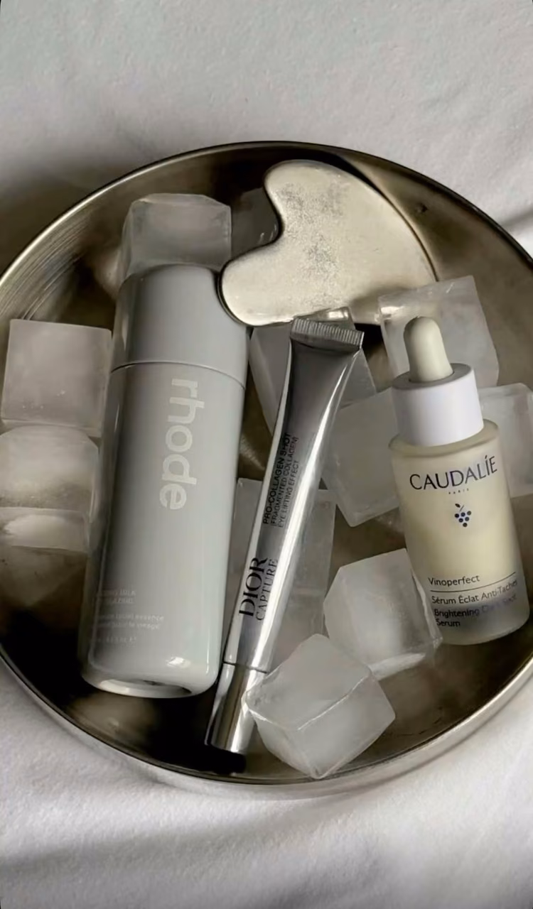 Clean girl skincare