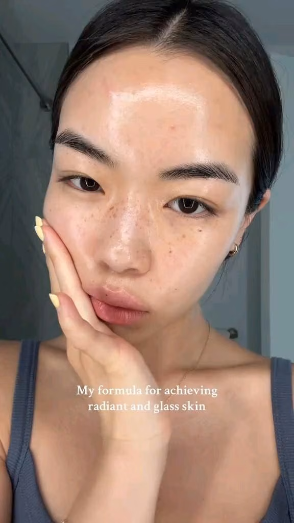 Glass skin routine