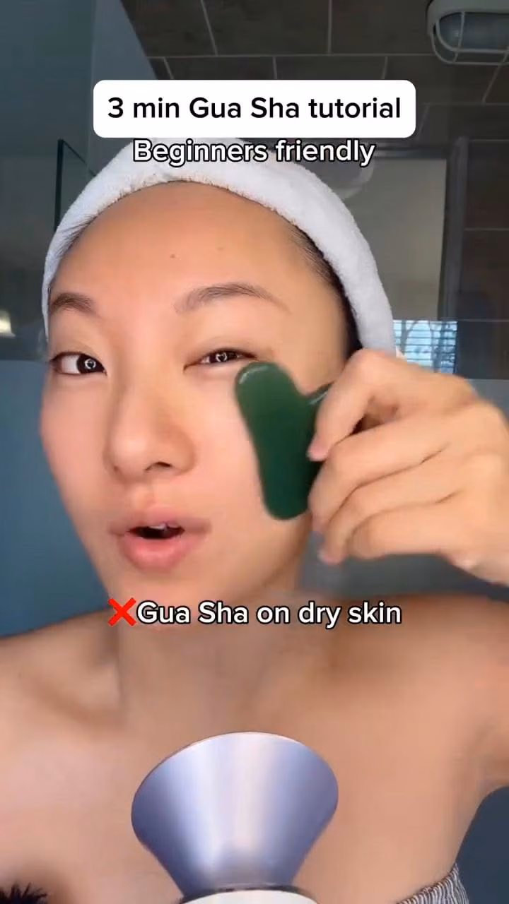 Gua sha routine