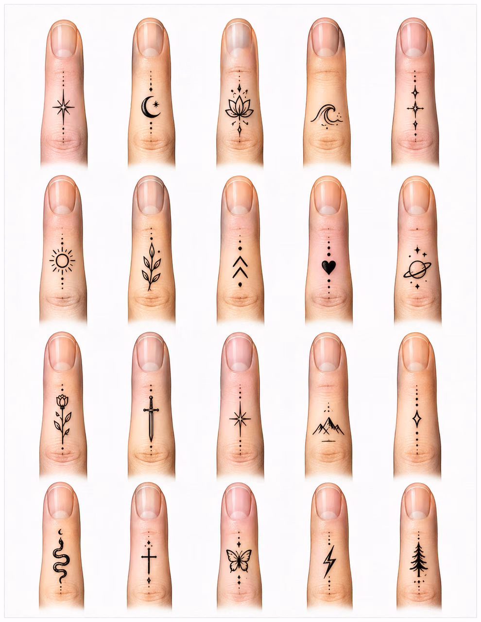 Minimal tattoos