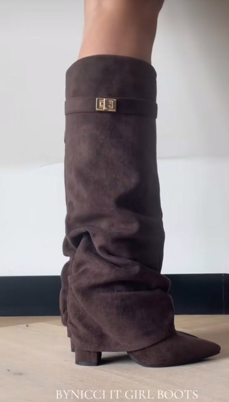 Knee-high boots