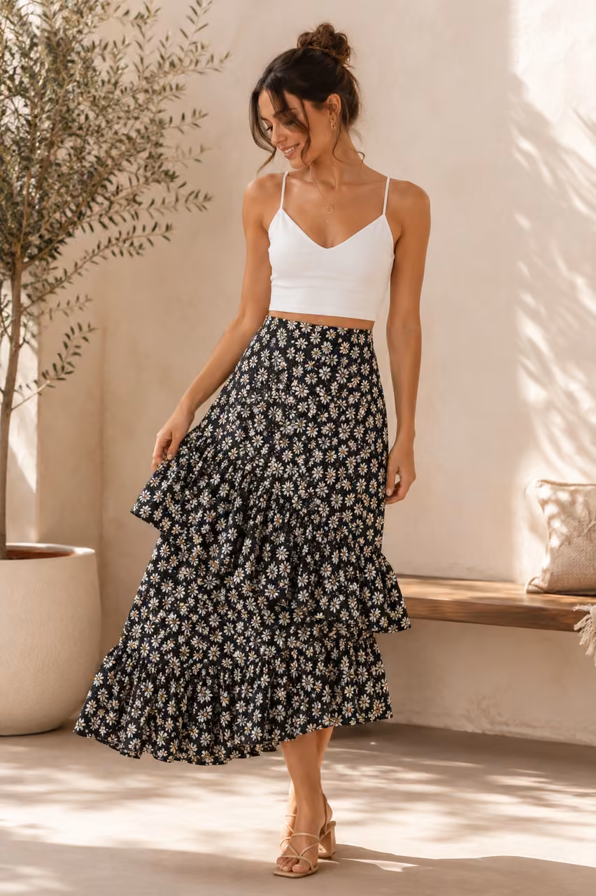 Midi skirts